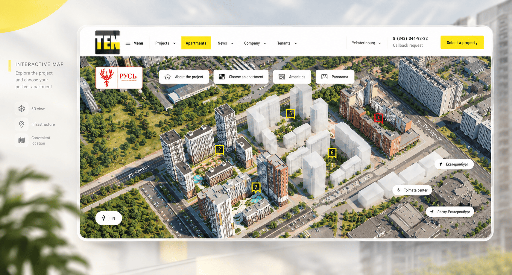 TEN Development — Digital Ecosystem for a Major Real Estate Developer Preview 2